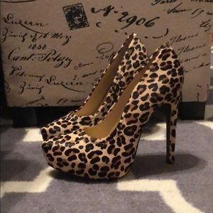 Kelsi Dagger Leopard / Cheetah Heels